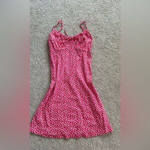 American Eagle Outfitters Pink and White Top